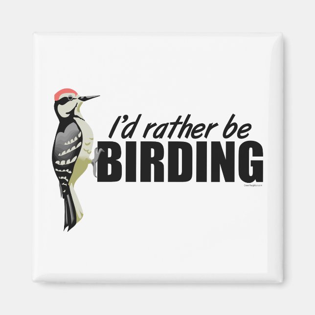 Imã Preferencialmente Be Birding (Frente)