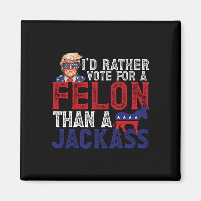 Imã Preferencialmente Vota Para Felon Do Que Jack Funn (Frente)