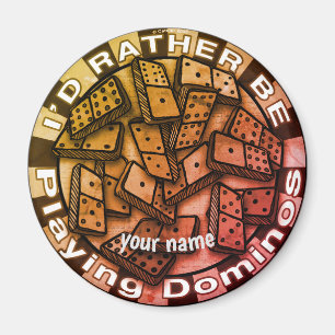 Imã Preferencialmentes Tocam Dominós