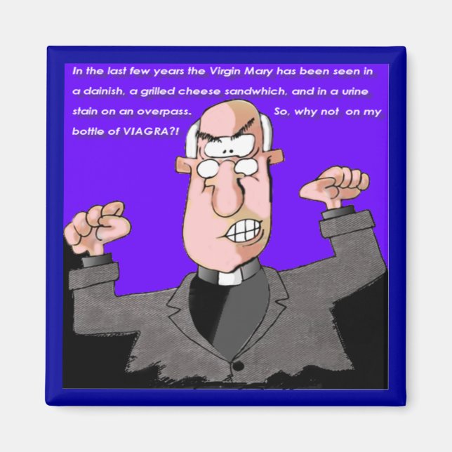 Imã Pregador Louco e Viagra (Frente)