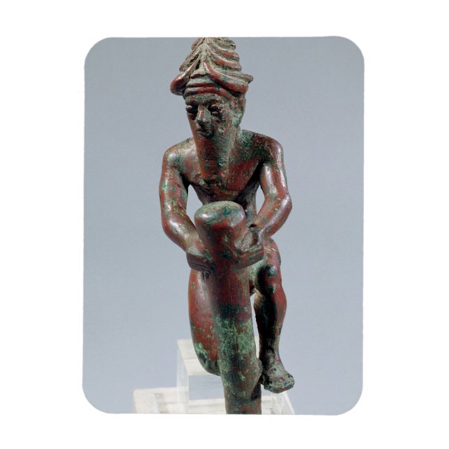 Ímã prego da Fundação Gudea, Príncipe de Lagash, de T (Vertical)