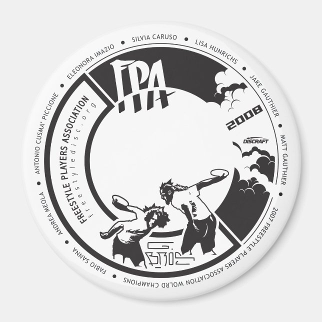 Imã prêmio 2008 [Magnet] (Frente)