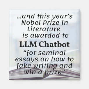 Imã Prêmio Nobel de Literatura do LLM Chatbot