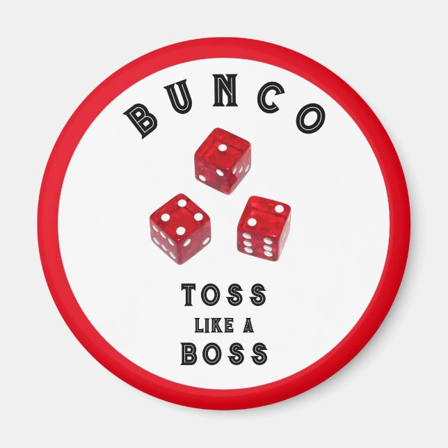 Imã Prêmios de Presente de Bunco Botão (Frente)