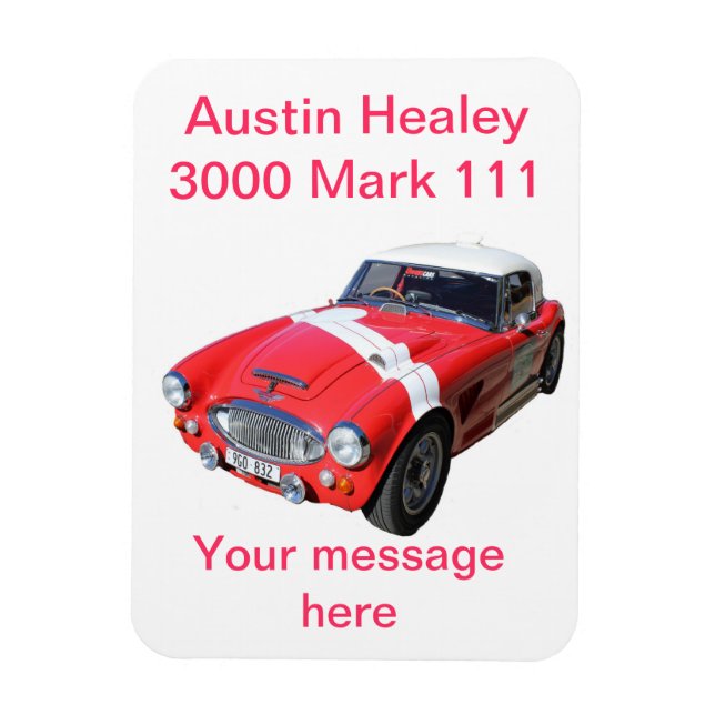 Ímã PREMIUM MAGNET - Austin Healey 3000 Mark 111 (Vertical)