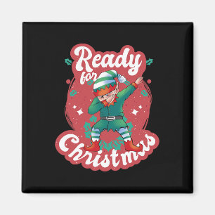 Imã Preparado Para O Natal Elf Xmas Santa Claus Snow A