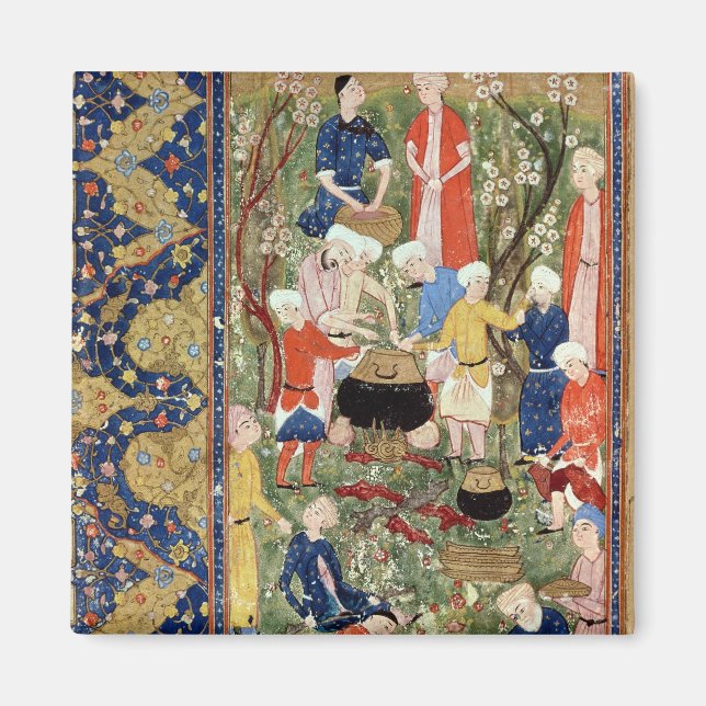 Imã Preparar uma refeição (Frente)