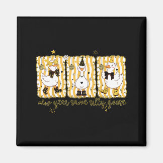 Imã Preppy New Year Same Silly Goose Coquette Bow Happ