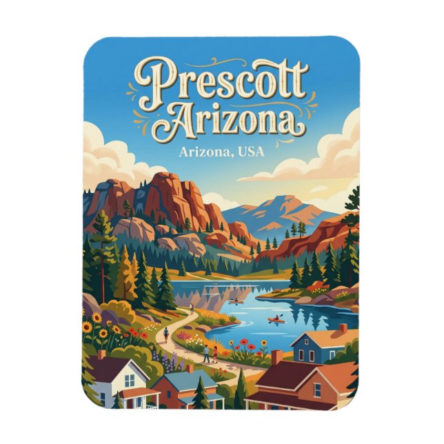 Ímã Prescott Arizona (Vertical)