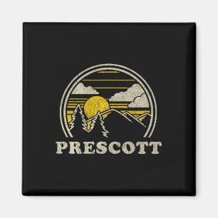 Imã Prescott Arizona Az Camiseta Vintage Caminhada Mon
