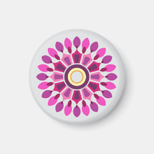 IMÃ PRESENÇA DE FLOR MODERNA COLORIDA PARA FILHA IRMÃ
