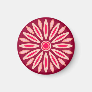 IMÃ PRESENÇA DE FLOR MODERNA COLORIDA PARA FILHA IRMÃ