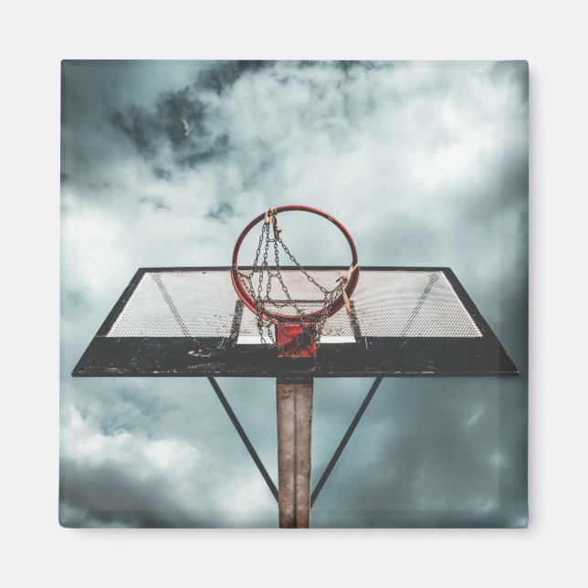 Imã Presente bonito de Basquete (Frente)