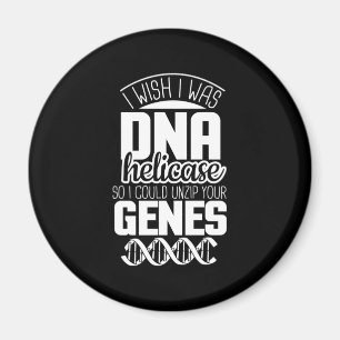 Imã Presente cientista Eu Queria Ser DNA Helicase