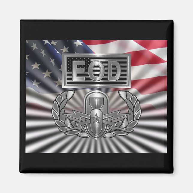 Imã Presente Comemorativo “EOD Sênior” (Frente)