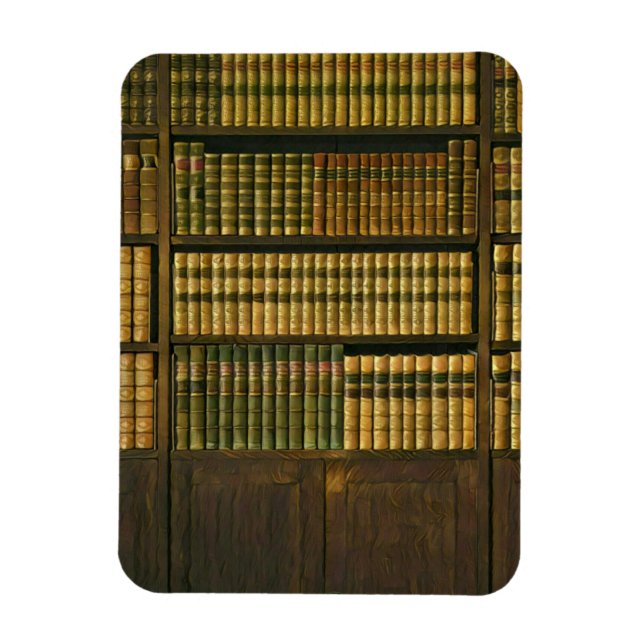 Ímã presente da biblioteca legal (Vertical)