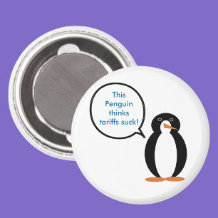 Imã Presente da Herança da Conscientização do Pinguim 