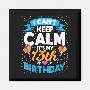 Imã Presente de 13 anos que não consigo manter calma é