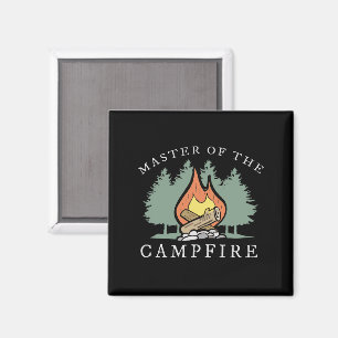 Imã Presente de acampamento engraçado