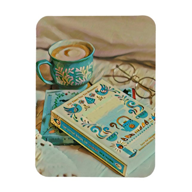 Ímã Presente de amante de livros (Vertical)