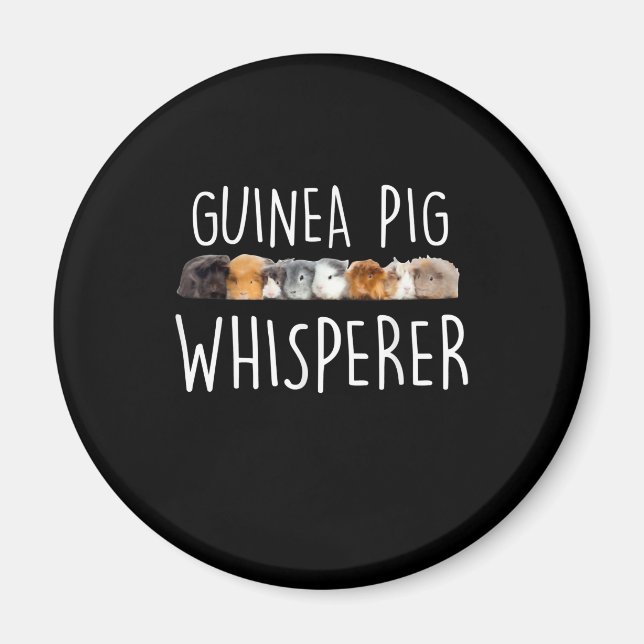 Imã Presente de Amante de os animais de Whisperer na G (Frente)