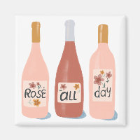 presente de amantes de vinho do rosa All Day