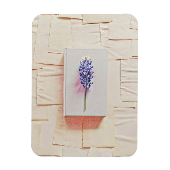 Ímã presente de aniversário da biblioteca (Vertical)