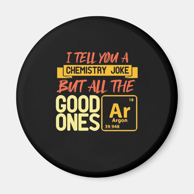 Imã Presente de aniversário | Digo-Te Uma Química (Frente)