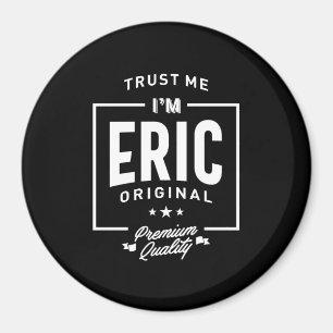 Imã Presente de aniversário do Eric Personalizado