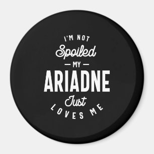 Imã Presente de Aniversário do Nome Personalizado Ari