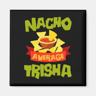 Imã Presente de aniversário engraçado nome trisha médi
