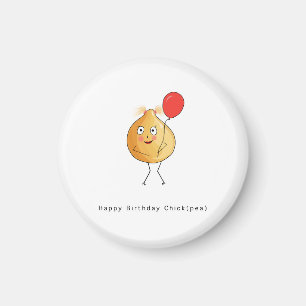 Imã Presente de aniversário. Feliz Aniversário Frango,
