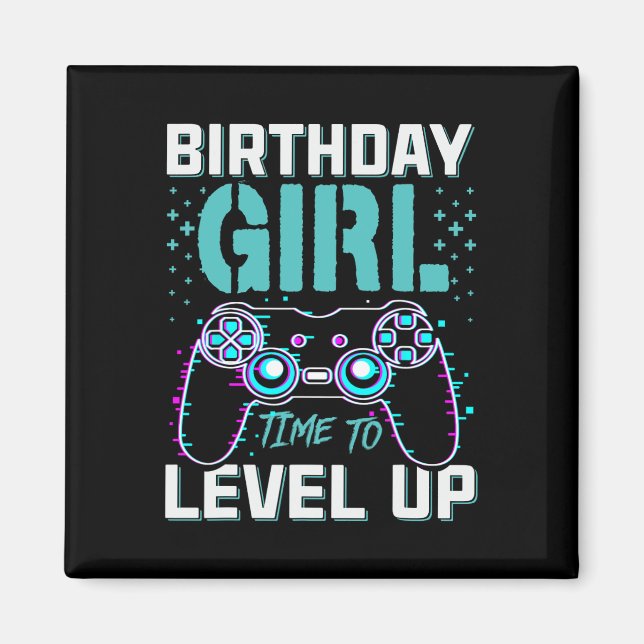 Imã Presente De Aniversário Para A Menina Chegar Ao Ní (Frente)