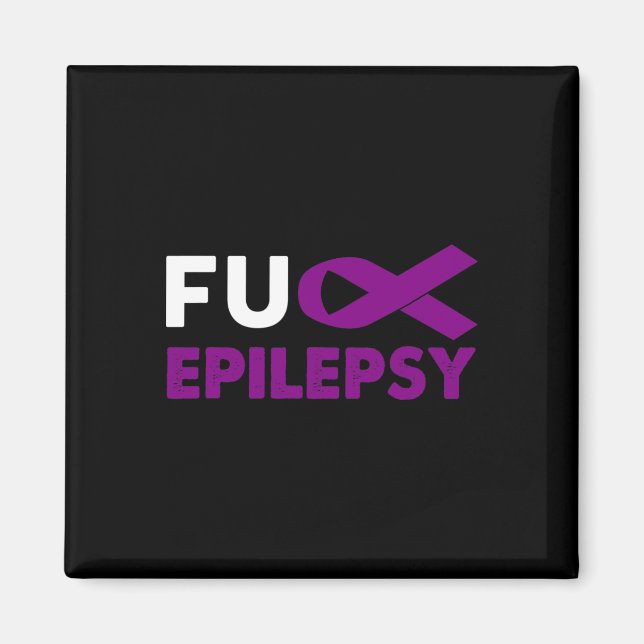 Imã Presente de Apoio à Consciencialização da Epilepsi (Frente)