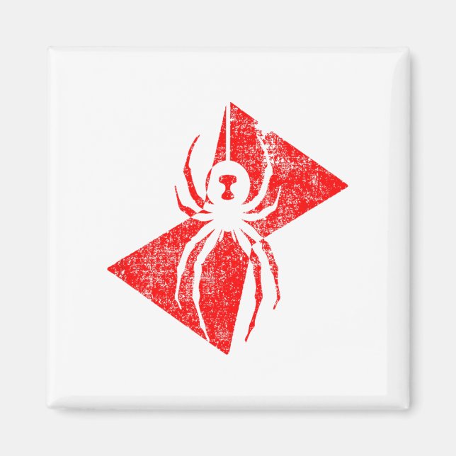Imã Presente de Aranha de Viúva Preta _1 (Frente)