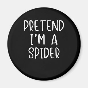 Imã Presente de aranha Finja a preguiça do fantasma d