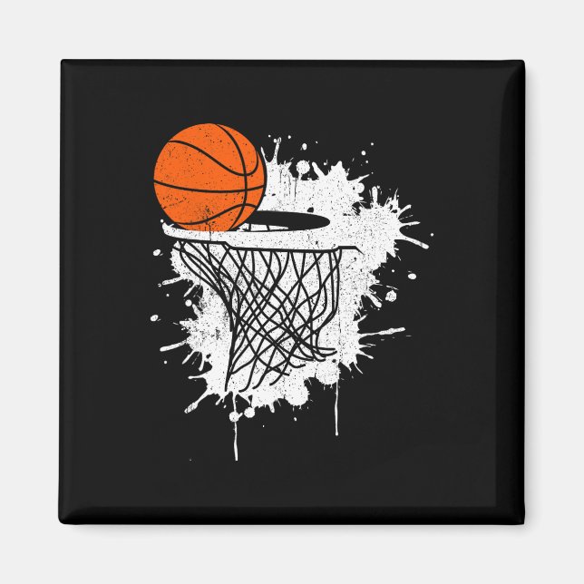 Imã Presente De Basquete Para Jogadores De Treinador M (Frente)