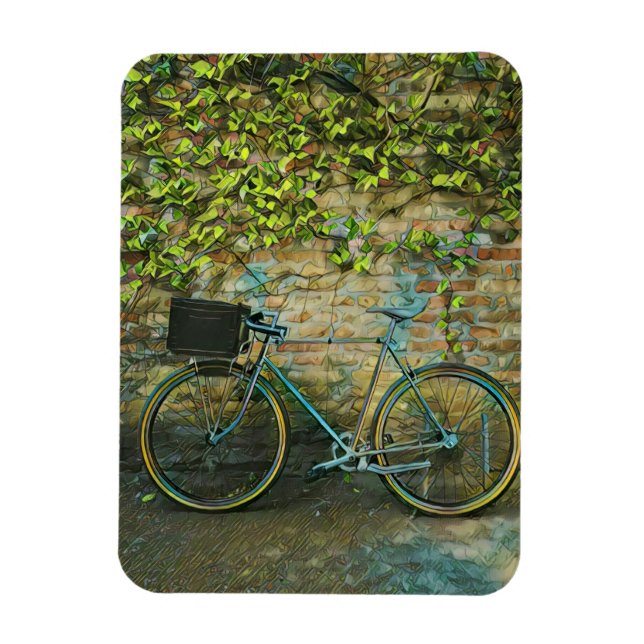 Ímã Presente de bicicleta de montanha (Vertical)