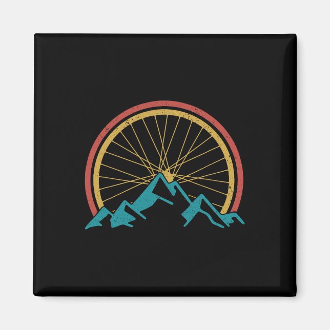 Imã Presente de bicicleta de montanha Mtb downhill Cic (Frente)
