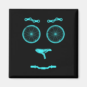 Imã Presente de bicicleta de montanha para ciclista de