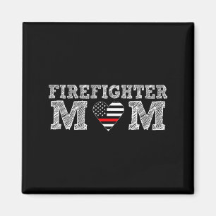Imã Presente de Bombeiro Mãe Orgulhoso Bombeiro Citaçã