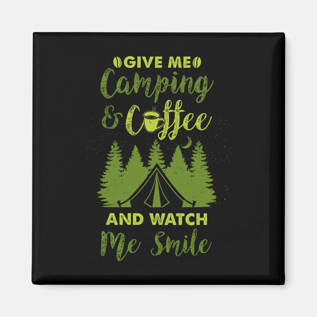 Imã Presente de Café de Campanha (Frente)