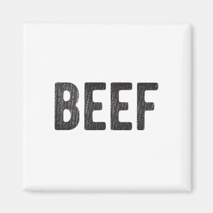 Imã Presente De Carne De Bovino Para Amantes De Carne
