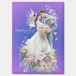 Imã Presente de Casamento Único