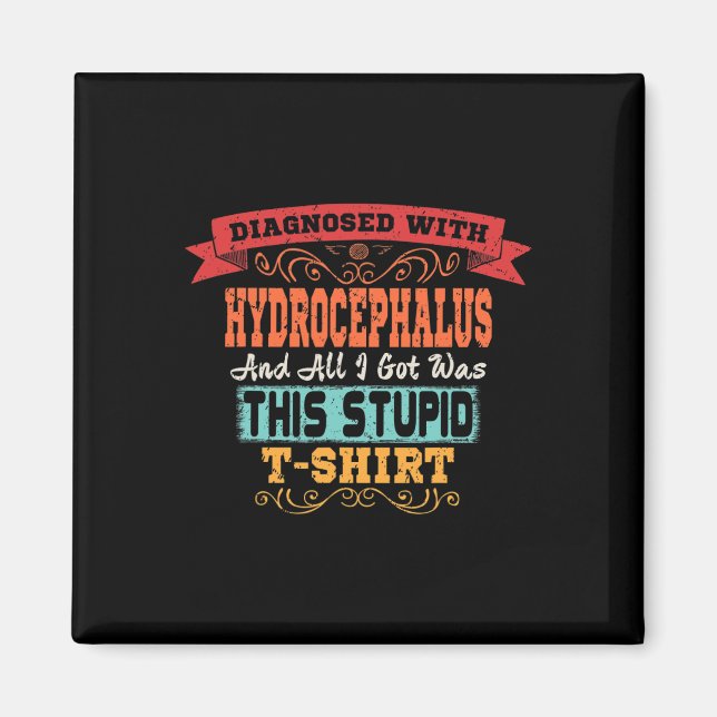 Imã Presente de consciência divertida (Frente)