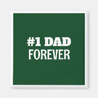 Presente de Dia de os pais Verde e Branco nº 1