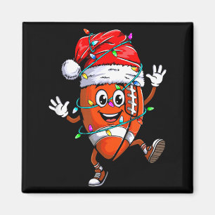 Imã Presente de esportes do Papai Noel divertido jogad