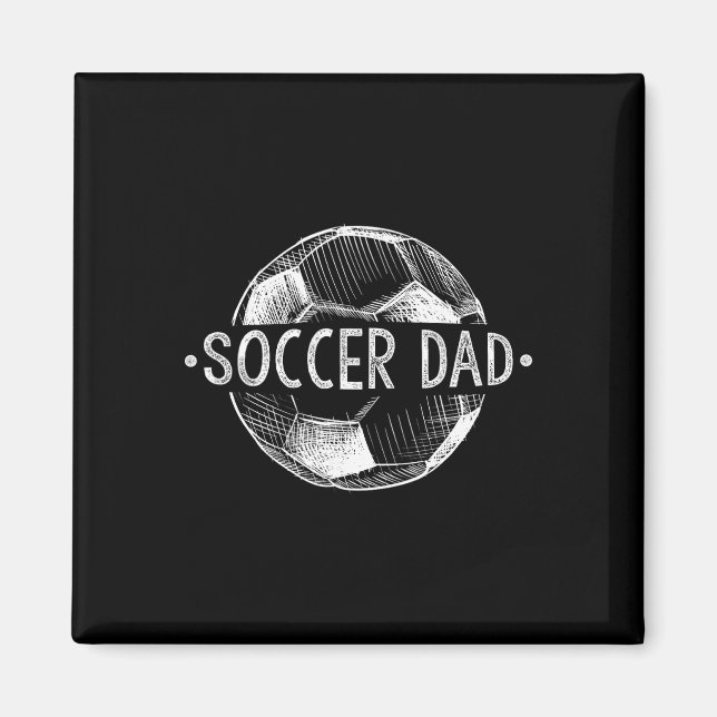 Imã Presente de Família do Pai de Futebol Corresponden (Frente)