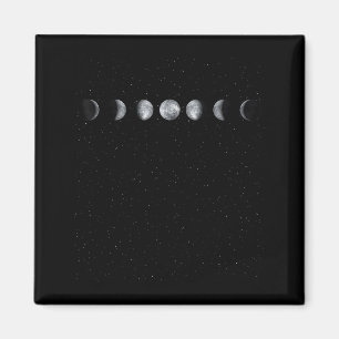 Imã Presente de Fase Lunar para Cientista de Astronomi