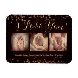 Ímã Presente de feliz ano novo para a mãe